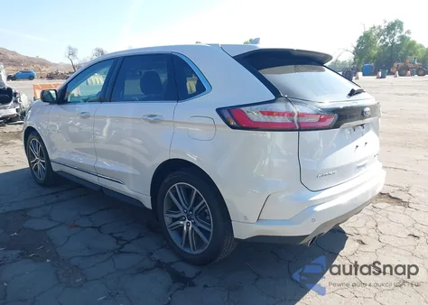 2019 Ford Edge Titanium z USA, uszkodzony, nr VIN 2FMPK3K91KBB09991